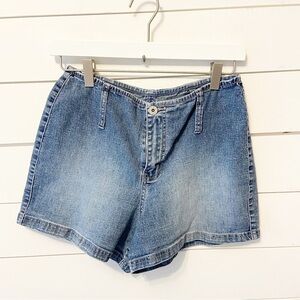 L A Blues | Vintage Y2K Stretch Jean Shorts Size 8